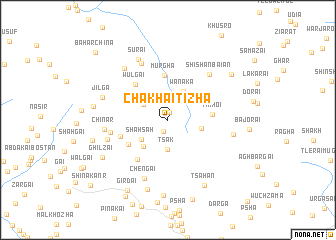 map of Chakhai Tizha