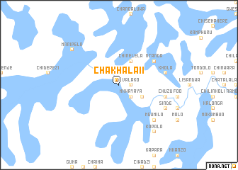 map of Chakhala II