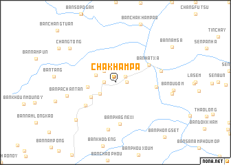 map of Cha Kham Pa