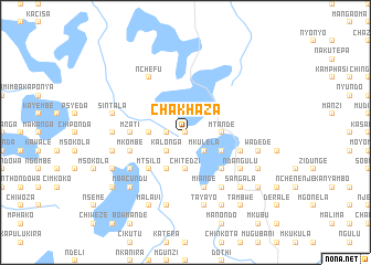 map of Chakhaza