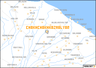 map of Chakhchakhkazmalyar