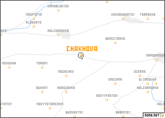 map of Chakhova