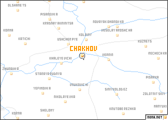 map of Chakhov