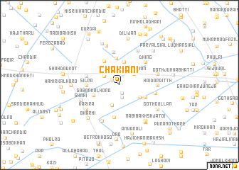 map of Chakiāni