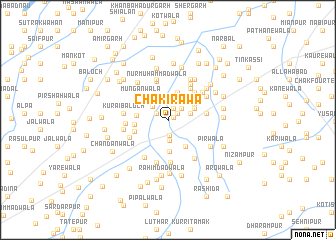 map of Chakīrāwa