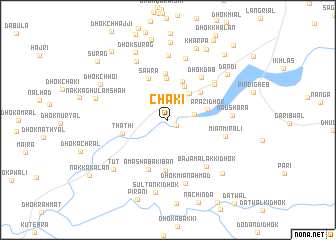 map of Chaki