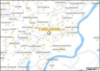 map of Chak Jaimal
