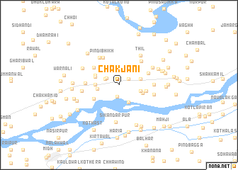 map of Chak Jāni