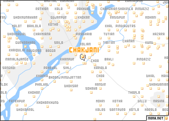 map of Chak Jāni