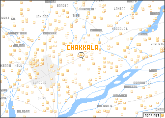 map of Chak Kāla