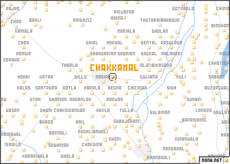 map of Chak Kamāl