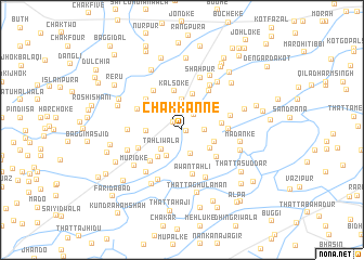 map of Chak Kanne