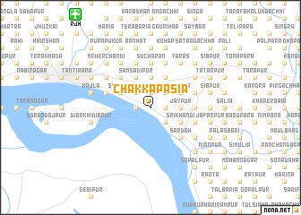 map of Chak Kāpāsia