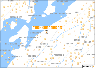 map of Chakkar Gopāng