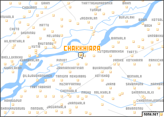 map of Chak Khīara