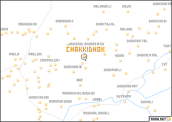 map of Chakki Dhok