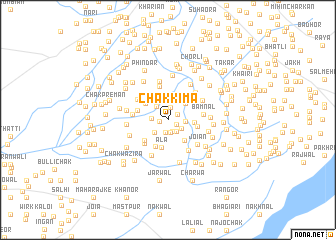 map of Chak Kīma