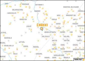 map of Chakki