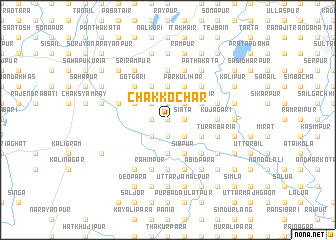 map of Chak Kochār