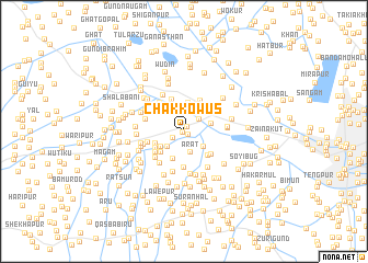 map of Chak Kowus