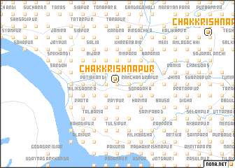 map of Chak Krishnapur