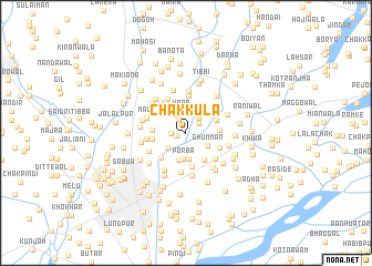 map of Chak Kulā