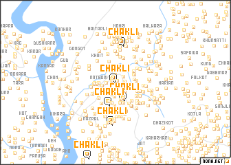 map of Chakli