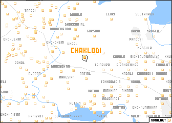 map of Chak Lodi