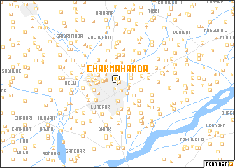 map of Chak Mahamda