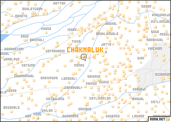 map of Chak Maluk