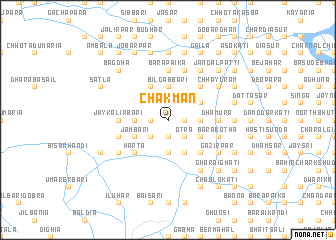 map of Chakmān