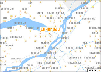 map of Chak Moju