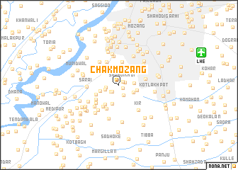 map of Chak Mozang