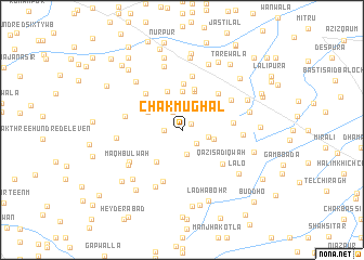 map of Chak Mughal