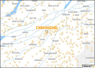 map of Chak Mughal