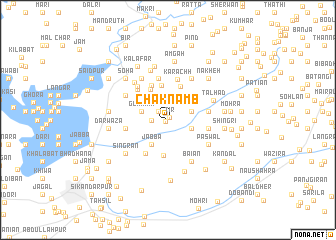 map of Chak Namb