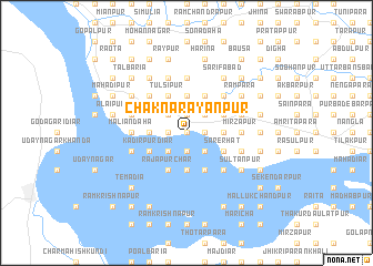 map of Chak Nārāyanpur