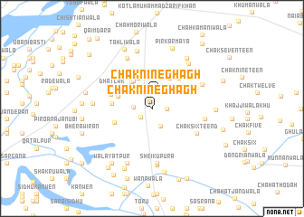 map of Chak Nine Ghagh