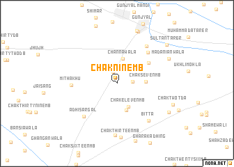 map of Chak Nine MB