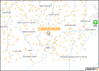 map of Chak Nine NP