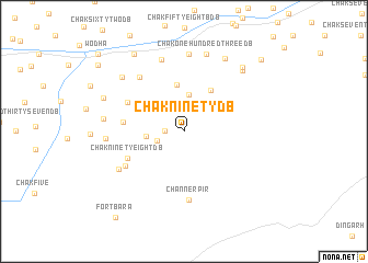 map of Chak Ninety DB