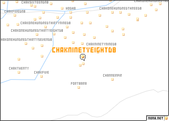 map of Chak Ninety-eight DB