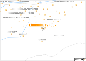 map of Chak Ninety-four