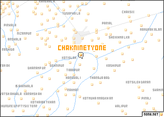 map of Chak Ninety-one