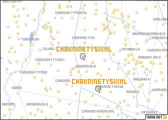 map of Chak Ninety-six ML