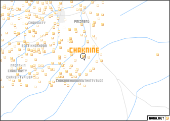 map of Chak Nine