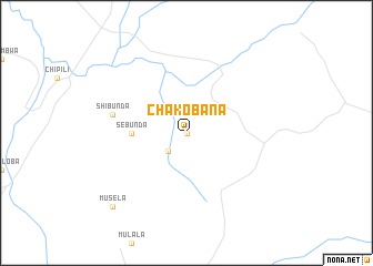 map of Chakobana