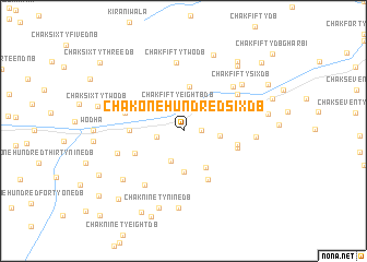 map of Chak One Hundred Six DB