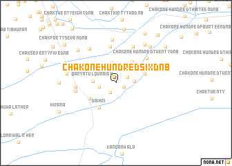 map of Chak One Hundred-six D N B