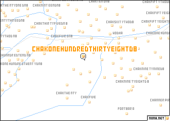 map of Chak One Hundred Thirty-eight DB